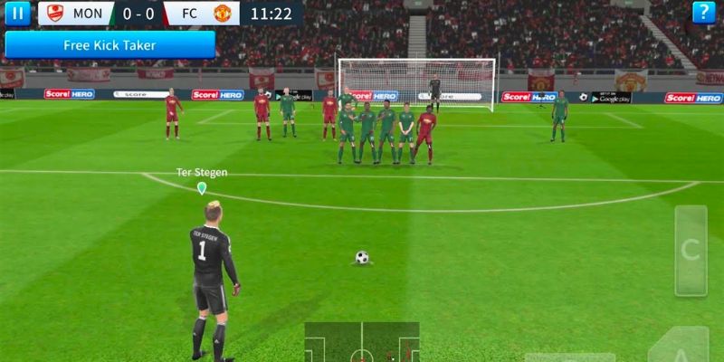 Game bóng đá mobile Dream League Soccer 
